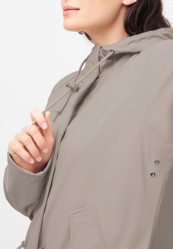 Friese Traveby Fisher Damen Regenjacke - Cobblestone Beige